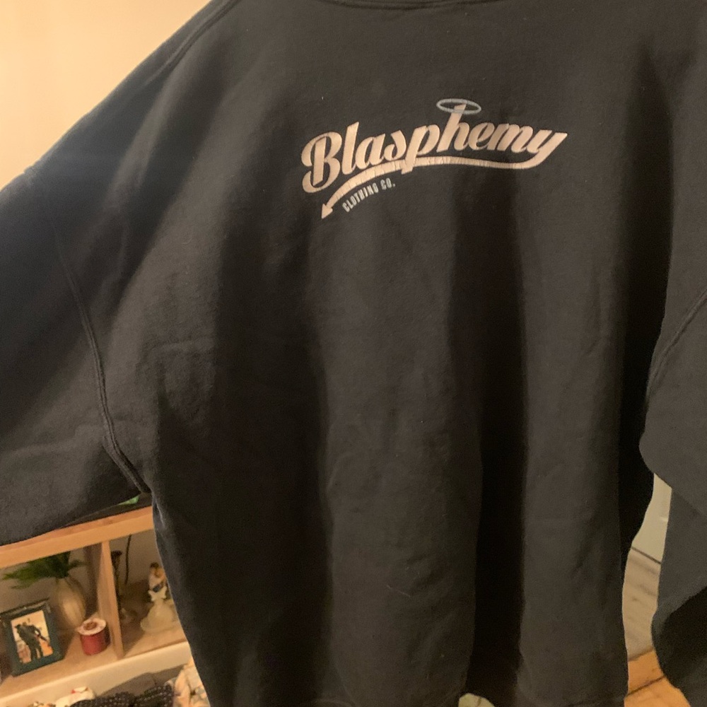 Vintage Blasphemy clothing co. Sweatshirt